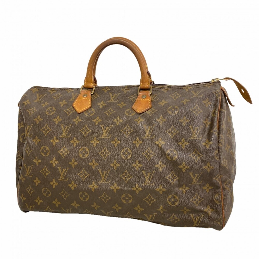 LOUIS VUITTON Brown Monogram Speedy 40 Bag